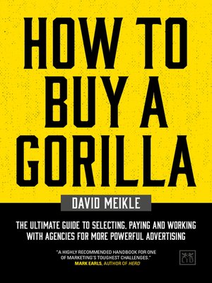 cover image of How to Buy a Gorilla